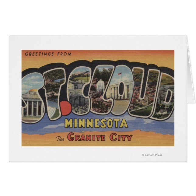 Granite City - Stora Brev Scenes Hälsningskort (Framsidan Horizontal)