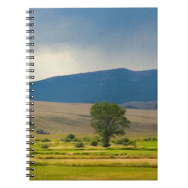 Granite County Montana Anteckningsbok Med Spiral (Framsidan)
