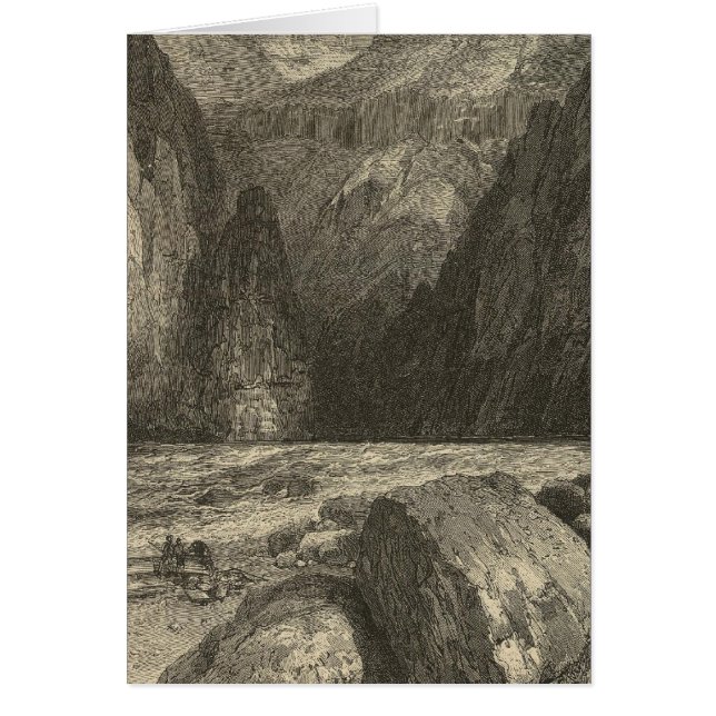 Granite Falls, Kaibab Hälsningskort (Framsidan)