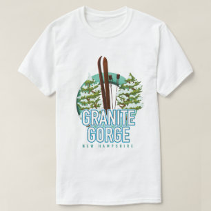Granite Gorge new Hampshire ski T Shirt