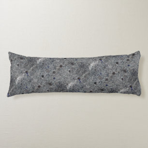 Granite Grått med blå detaljer Kroppskudde