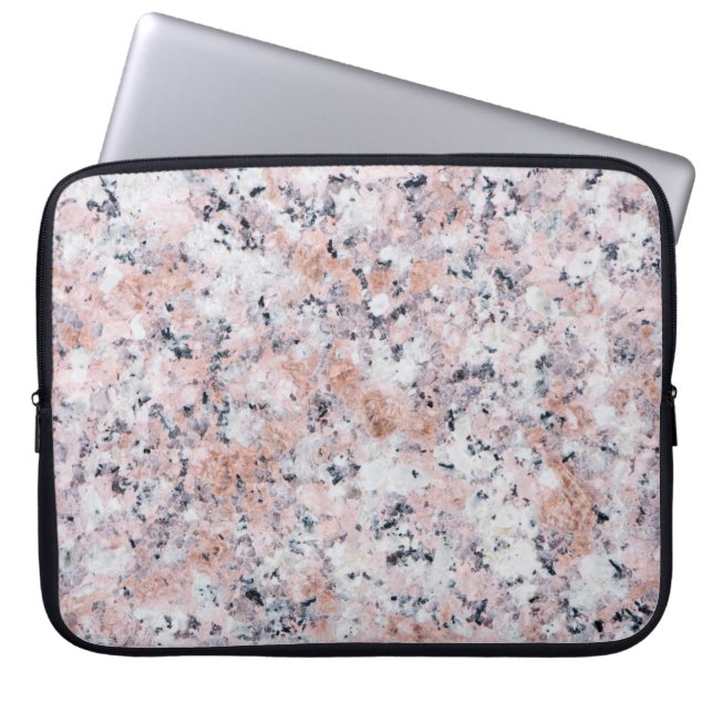 Granite mönster laptop sleeve (Framsidan)