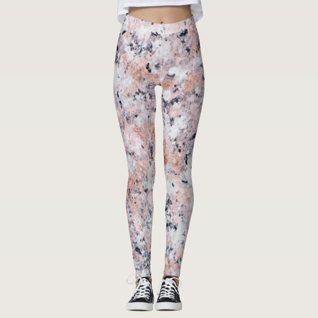 Granite mönster leggings (Framsida)