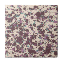Granite mönster lila och beige med grått blue kakelplatta