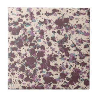 Granite mönster lila och beige med grått blue kakelplatta