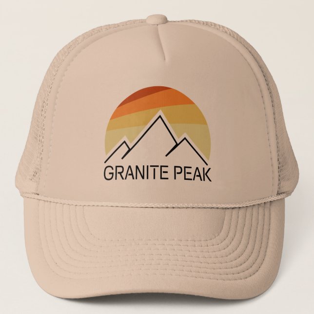 Granite Peak Montana Retro Keps (Framsida)