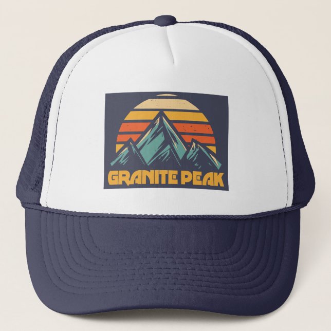 Granite Peak Montana Retro Turkos Keps (Framsida)