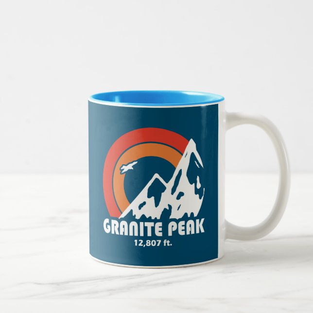 Granite Peak Montana Sol Eagle Två-Tonad Mugg (Höger)