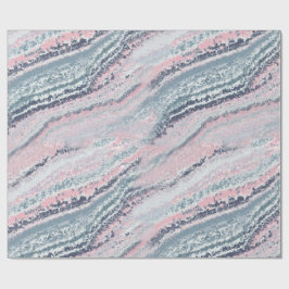 Granite Rosa Blue Grått Marble Slate Agate Stone Presentpapper