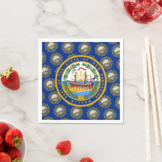 Granite Stater Flag & Seal, New Hampshire Pappersservett