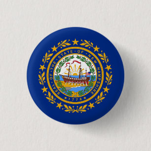 Granite Stater Flagga, Flagga av New Hampshire Knapp
