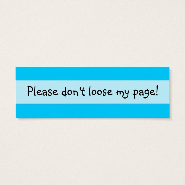 Granite Stepping stones över en flod Litet Visitkort (Baksidan)