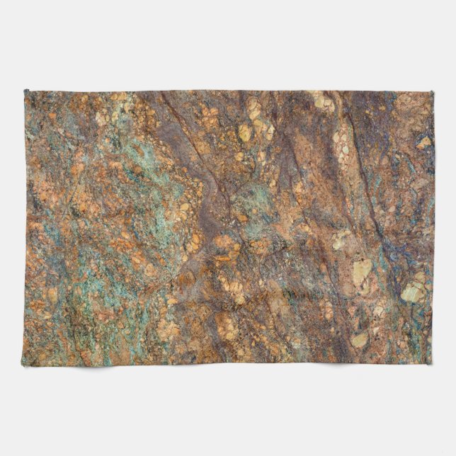 Granite Stone Mönster Kitchen Towel Kökshandduk (Horisontell)