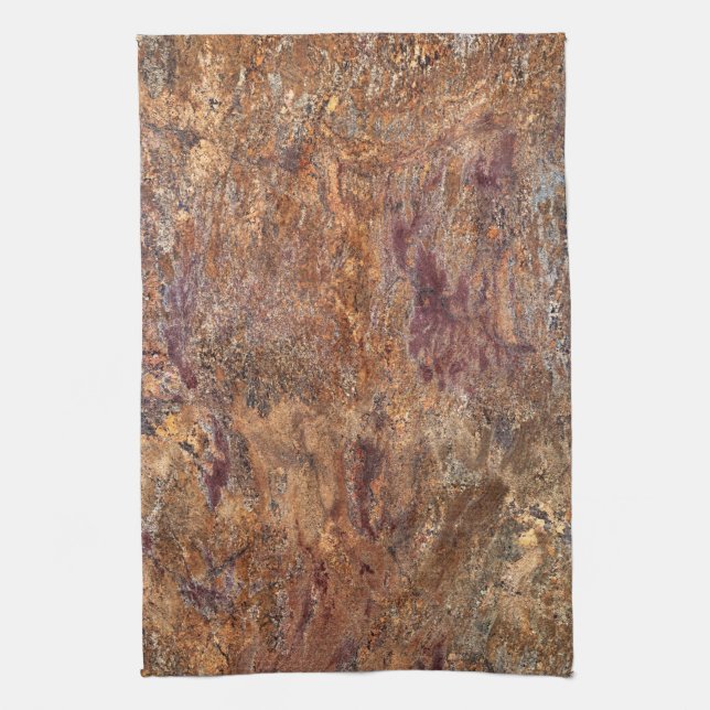 Granite Stone Mönster Kitchen Towel Kökshandduk (Vertikal)