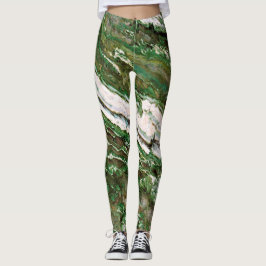 Granite Stone Mönster Leggings