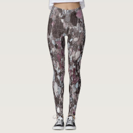 Granite Stone Mönster Leggings