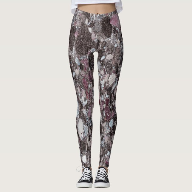 Granite Stone Mönster Leggings (Framsida)