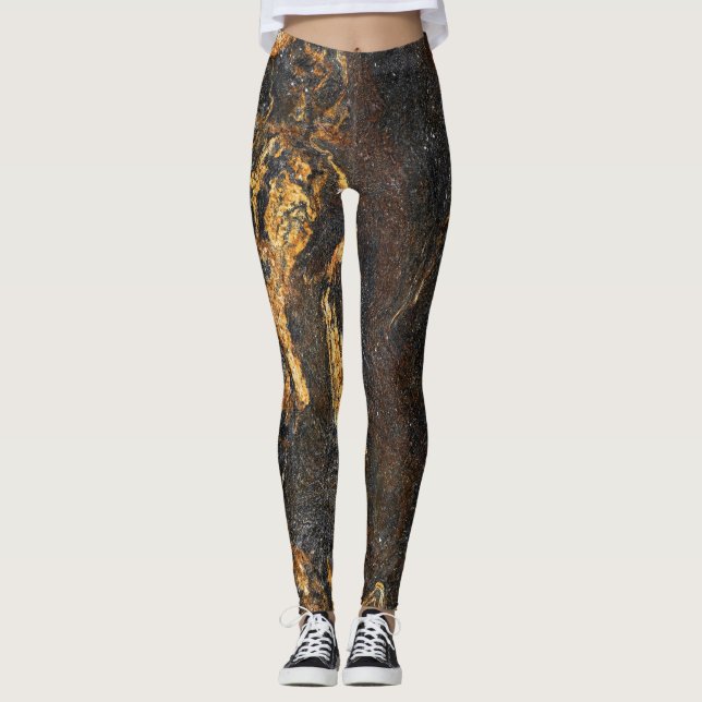 Granite Stone Mönster Leggings (Framsida)