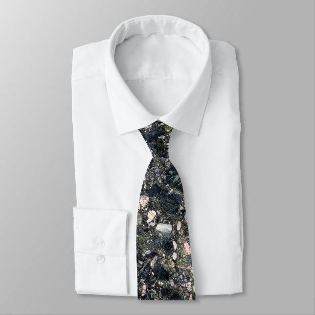 Granite Stone Mönster Tie Slips (Bunden)