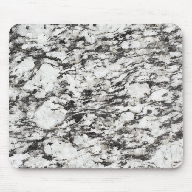 Granite struktur | Bakgrund för marmor i svart Musmatta (Framsidan)