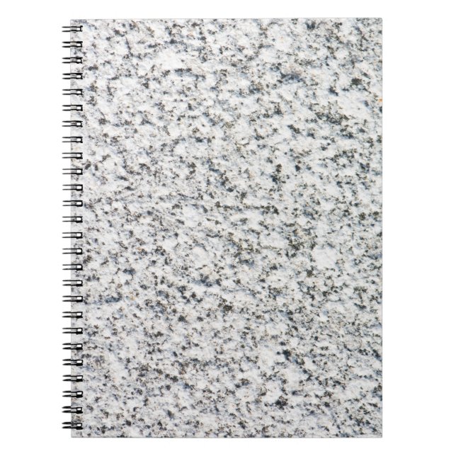 Granite yta mönster anteckningsbok (Framsidan)