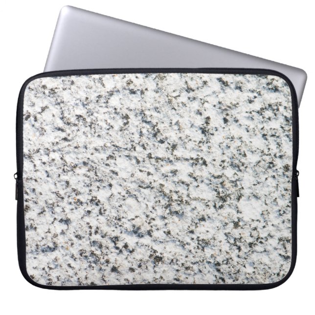 Granite yta mönster laptop sleeve (Framsidan)