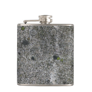 Granitgrått med grön Moss Fickplunta