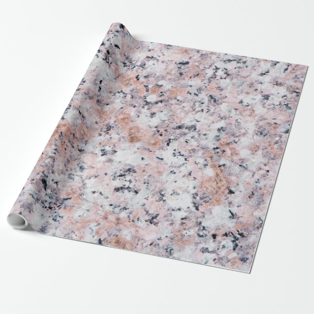 Granitmönster Presentpapper (Utrullad)