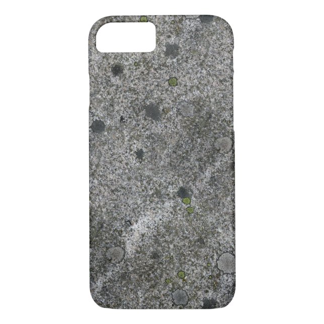 Granitstengrå färg med grön Moss Case-Mate iPhone Skal (Baksida)