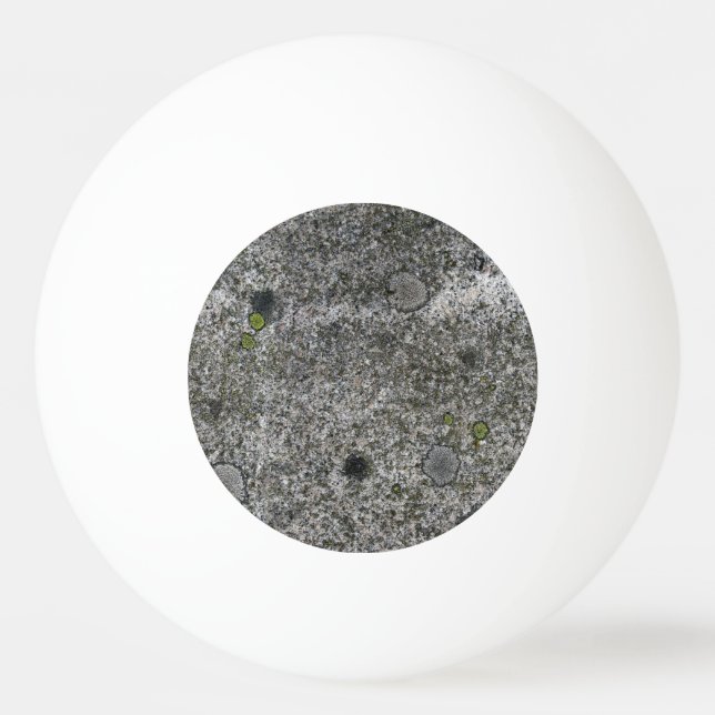 Granitstengrå färg med Moss Pingisboll (Framsidan)