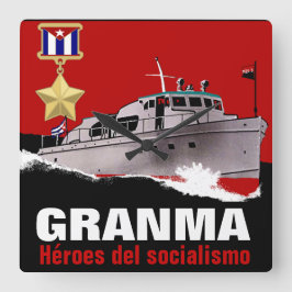 GRANMA FYRKANTIG KLOCKA