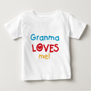 Granma Kärlek Me T-shirts och gåvor