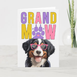 GranMAW Entlebucher Mountain HUND GrandföräldrDay Helgkort