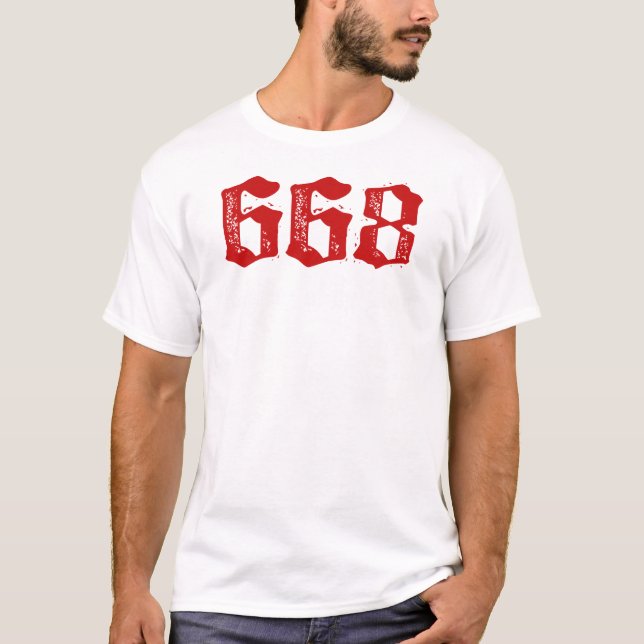 Grann 668 av beasten t-shirt (Framsida)