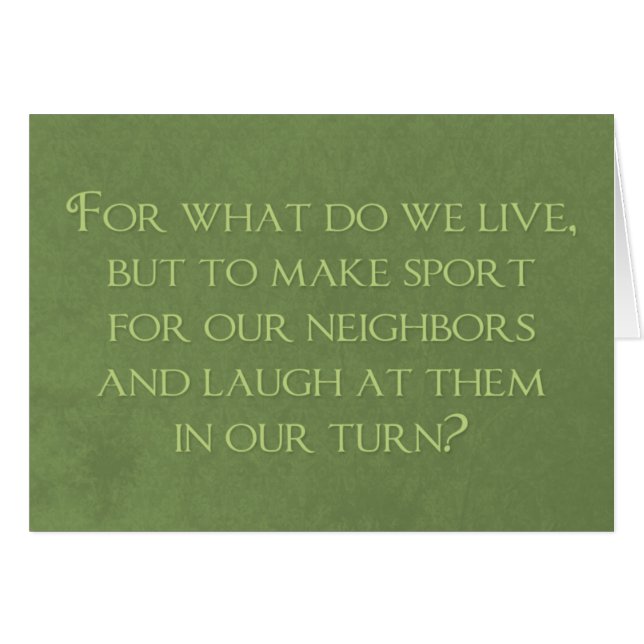 Grann Hälsningskort (Framsidan Horizontal)