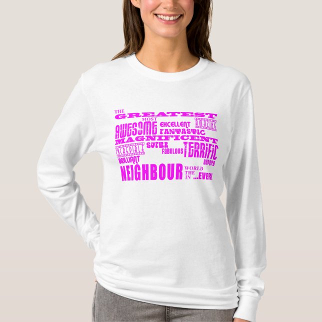 Grann: Rosa mest underbar grann Tee (Framsida)