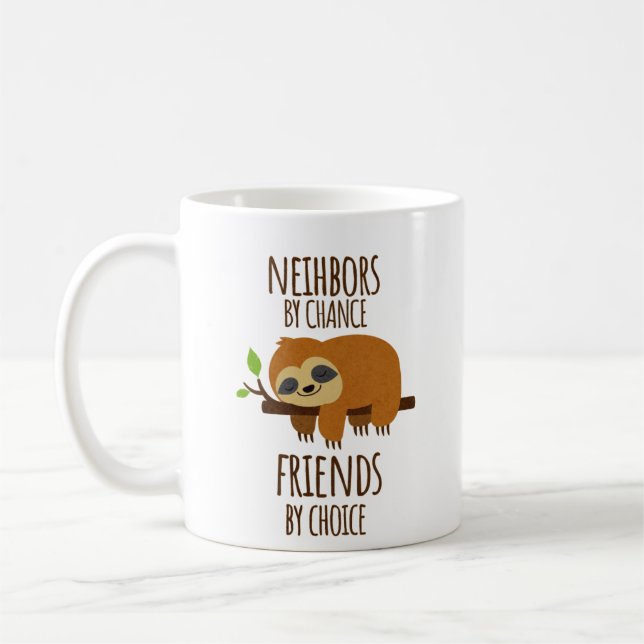 Grannar av Chance Friends by Choice Bestie Kaffemugg (Vänster)