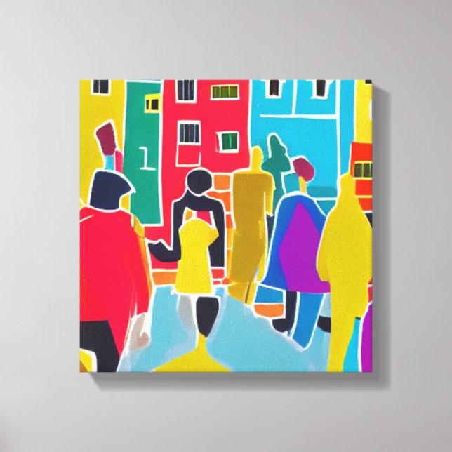 Grannar Canvastryck (Framsida)