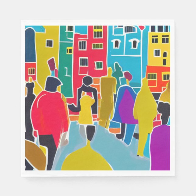 Grannar Pappersservett (Framsidan)