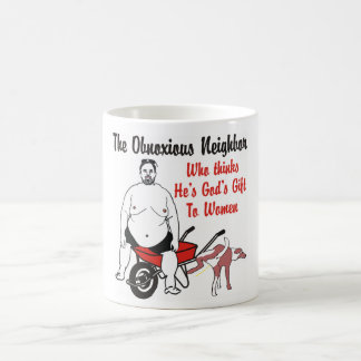 Grannet som funderare är han gud gåva till kaffemugg