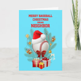 Grannjul Baseball Helgkort