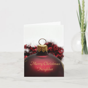 Grannkort God jul Helgkort