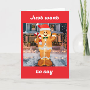 ***GRANNLAND*** I CHRISTMAS HELGKORT