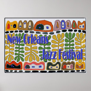 Grannskapets Abstrakt, Jazzfestivalen Poster