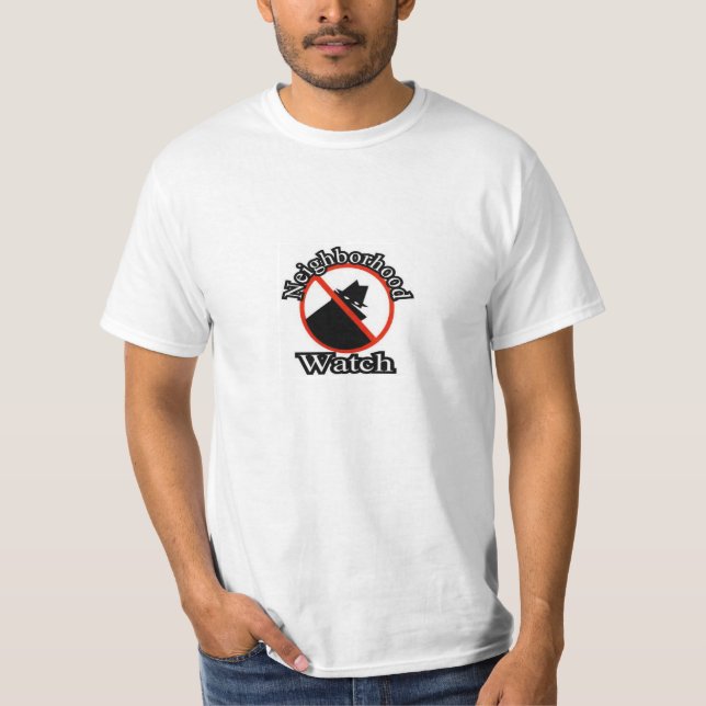 Grannskapklocka Tee Shirt (Framsida)