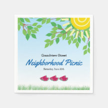 Grannskapsbild med Watermelon & Sol