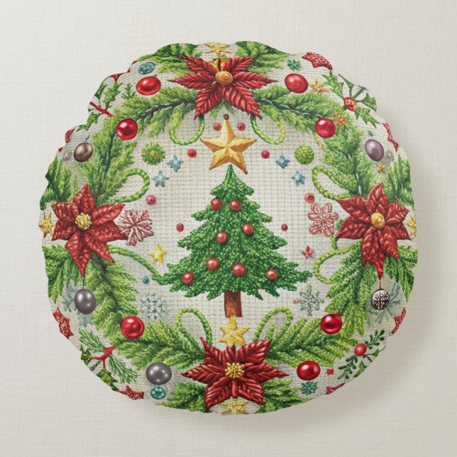 Grannskapt Helgdag i Dekorativ kudde (Framsidan)