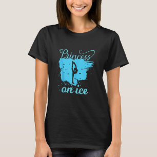 Grannt dansande av Ice Skating Princess på is T Shirt