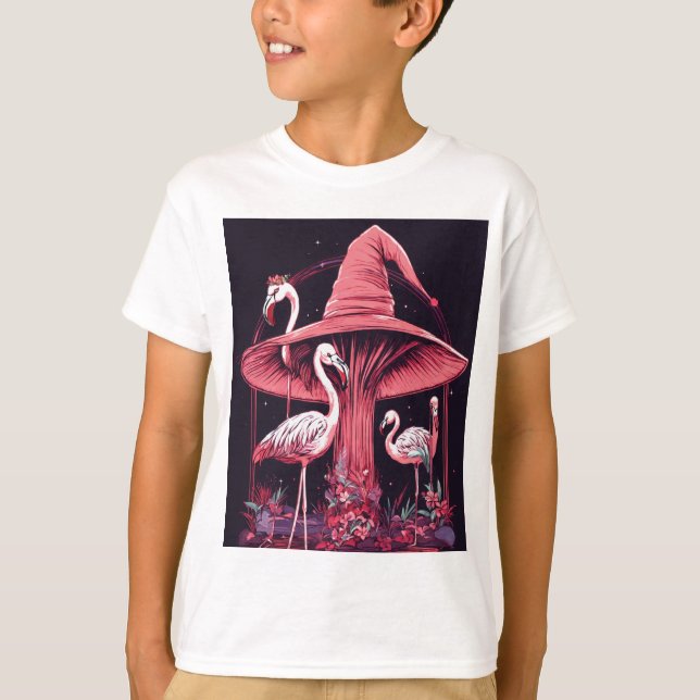 Grannval Flamingo Family Tee (Framsida)