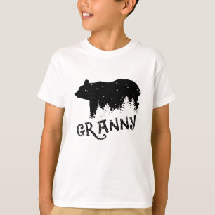 Granny Bear Gift Mor Fars dag T Shirt